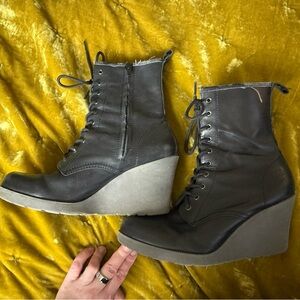 Dr Martens Black Vintage Marcie Boots sz 9